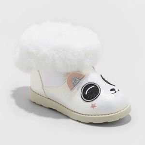 Toddler Girls' Panda Ankle Fashion Boots
